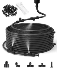 75FT Misters for Outside Patio Misters for Cooling (27 Mist Nozzles) Outdoor ...