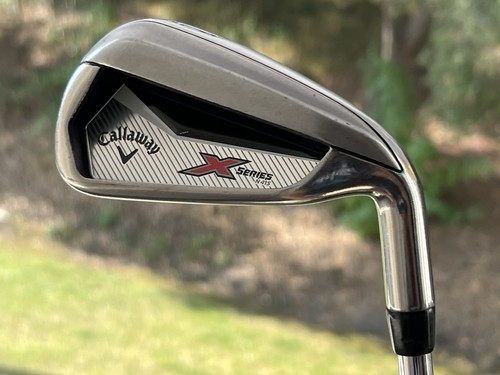 Callaway X Series N415 6 Iron 26* Steel Shaft Uniflex 37.75" New Karma Grip - Picture 7 of 16