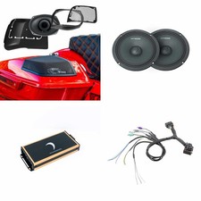 Diamond Audio MICRO84U 4-Channel Amp, MSTLINK T-Harness for 14-23 HD Factory ...