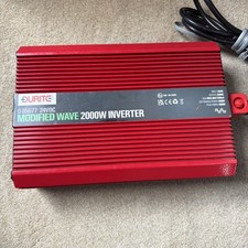 Durite 0-856-77 2000W 24V DC to 230V AC Inverter Modified Sine Wave