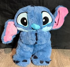 NEW w/out Tags Disney STITCH Plush Lullaby Toy w/ Light Music and Snoring Sound