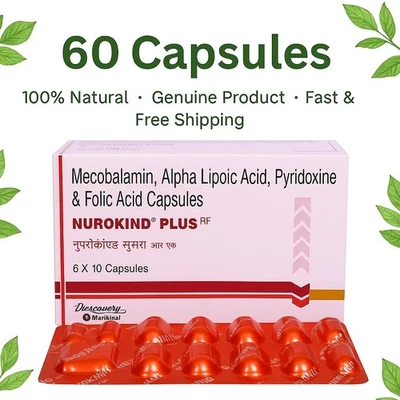 Nurokind Plus Kapseln für die Nervengesundheit | 6 Streifen x 10 Kapseln | Ko... - Bild 1 von 4