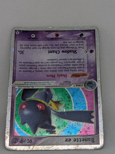 Banette ex 85/92 Legend Maker Holo Ultra Rare Pokemon TCG Nintendo MP - Picture 4 of 4