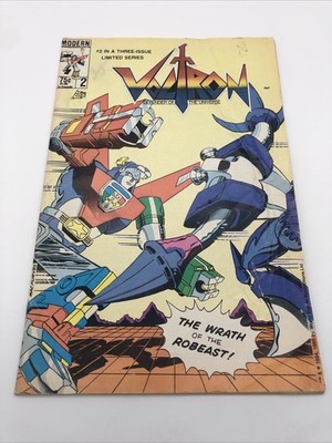 Voltron Defender of the Universe Comic Book #2 Modern 1985