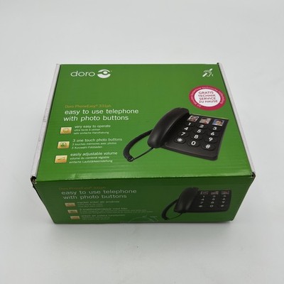 Doro PhoneEasy 331ph Schnurgebundenes Großtastentelefon/ Seniorentelefon
