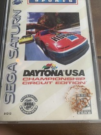 SEGA Saturn Black Console w/ 2 controllers, 4 games, memory card & accessories