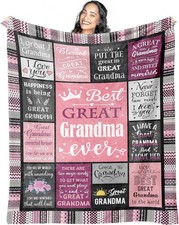 Great Grandma Gifts Blanket 60"x50", 60 in x 50 in,