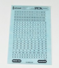 Trix Minitrix Gleisbild-Stellpult 66462 Nummern-Set HO N 1/87 NEU 