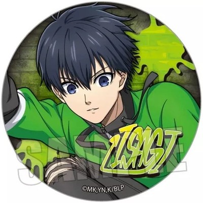 Yoichi Isagi BLUELOCK Trading Badge Skater Version Pin Badge