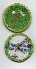 Insignia de mérito para reparaciones del hogar, tipo M, parte posterior "Scouting America" (NUEVA 2026)
