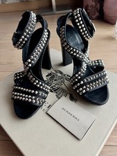 Original Burberry Prorsum „Brit Studs Teesdale 115 Platform“ Sandalen Gr. EUR 36