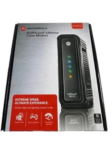 Motorola SURFboard SB6121 DOCSIS 3.0 Cable Modem Internet Gaming Streaming
