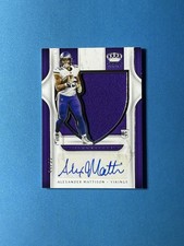 2019 Panini Chronicles Crown Royale Alexander Mattison RPA 44/99 Dolphins