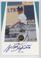 2000 Just Minors JustInkt 1/100 AJ Burnett #JK.03 Auto 0q3