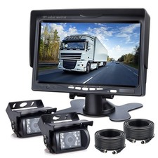 7'' Backup Camera and Monitor Kit System Back Parking Night Vision For Truck RV