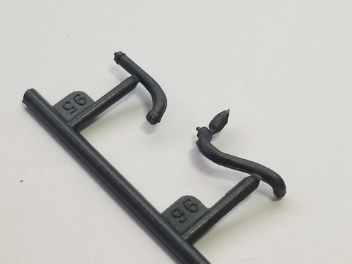 1959 Cadillac RADIATOR HOSES from Monogram 1:25 Model Kit 59 - Picture 2 of 9