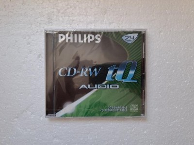 CD-RW Audio PHILIPS tQ 74- CD RW Rewritable 74min New & Sealed