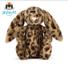 Jellycat Cobblehop Leopard Bunny Plush Toy Doll Soft Stuffed Gifts With Dust Bag