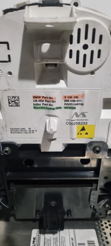 Autoradio-quadro Strumento Mini Cooper 2 Serie Anno 2006-2013 6512345268102 - Immagine 2 di 4