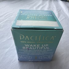Pacifica Wake Up Beautiful Overnight Retinoid Cream 1.7floz Retinoid Serum 1oz