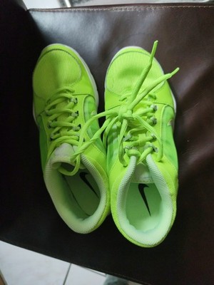 Nike Womens Flex Trainer 4 Green Trainers Size UK 4.5 Womens Gym Running Yoga