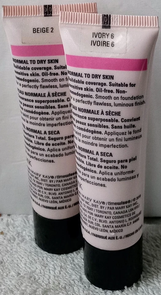 Mary Kay Makeup Liquid Foundation Timewise Luminous Wear (Choose Shade) 1oz 29mL - Image 2 of 2