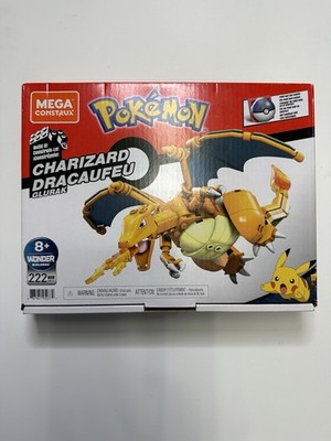 Mega Construx Pokémon Charizard Building Set 222 pcs Open Box Sealed Bags