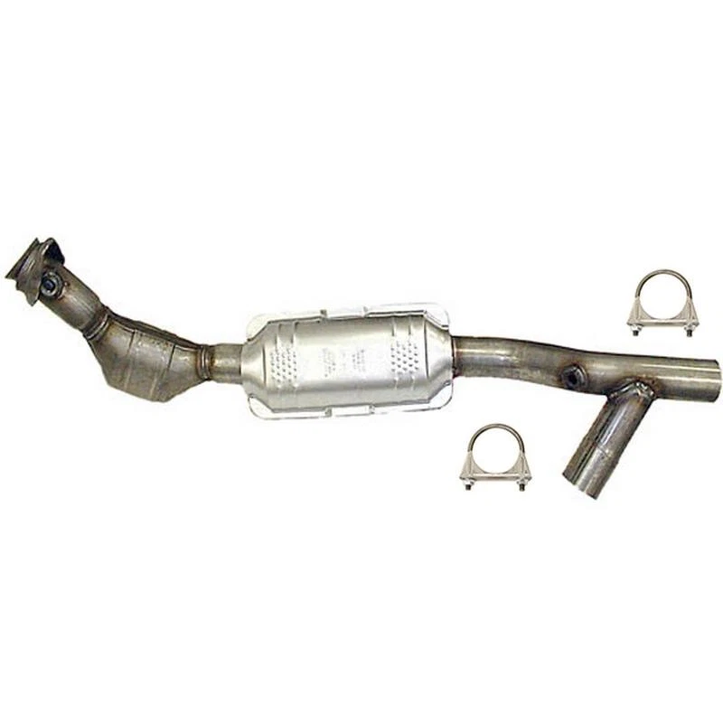 Right Catalytic Converter For 1997-2000 Ford Expedition 5.4L V8 GAS SOHC Foto 3 de 4