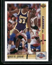 1991-92 Upper Deck #34 Magic vs. Jordan
