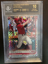 2019 TOPPS CHROME UPDATE X-FRACTORS #32 NICK SENZEL 158/199 BGS 10 PRISTINE