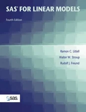 SAS for Linear Models Rudolf, Stroup, Walter W., Littell, Ramon F