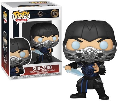 Funko Pop! 1057 Movies: Mortal Kombat Sub-Zero Vinyl Figure Standard