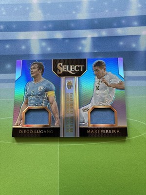 2015-16 Panini Select Double Team Relic Lugano Pereira Blue /99 Uruguay
