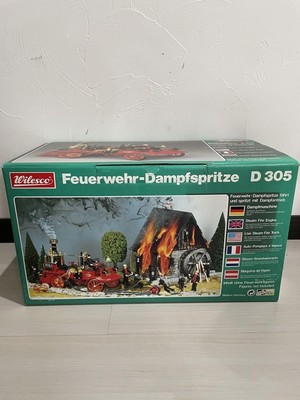 Wilesco German Steam Engine Fire Truck D305 unbenutzt