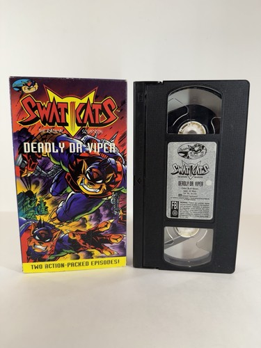 Swat Kats: Deadly Dr. Viper ( VHS, 1994 ) Turner Home Ent. - Charlie Adler. - Picture 5 of 6