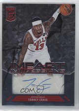 2023-24 Donruss Elite Impact Impressions Torrey Craig #II-TOR Auto 3p7