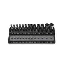 1/4" Peg Socket Holder, sae, gray 5 Count MTS-PSH25S-GRY