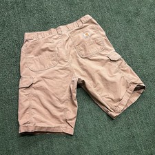 Vintage Y2K Carhartt relaxed fit cargo shorts in tan brown size : 36X 11