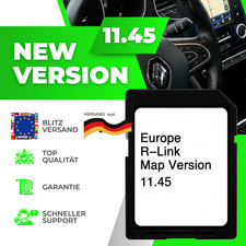 Navi SD-Karte für RENAULT R-LINK EVOLUTION ✅ 11.45 ✅  2026
