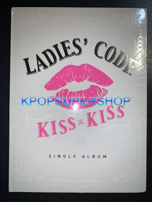 Ladies Code Single Album Kiss Kiss CD Photobook Great Rare OOP No