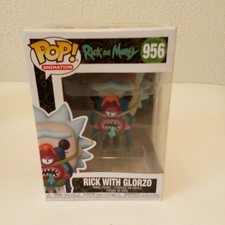 Figura Vinilo Rick with Glorzo Animación Rick and Morty Funko Pop 956 Nuevo