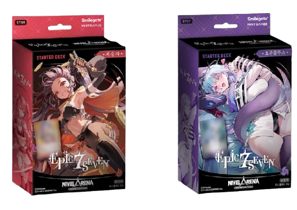 Epic Seven Nivel Arena Starter Deck ST06 Heir & ST07 Homunculus