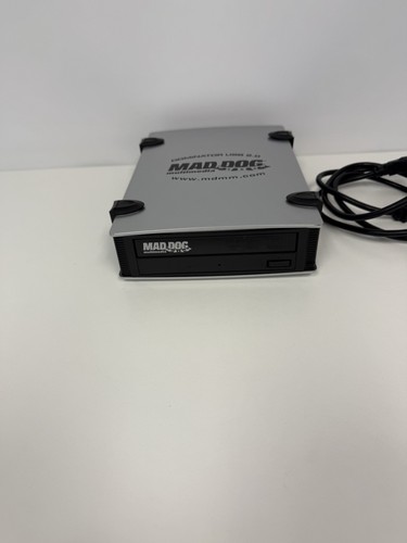 Mad Dog Multimedia 52x CD-RW Model# MD-52XCDEX Dominator External USB 2.0 - Picture 3 of 15