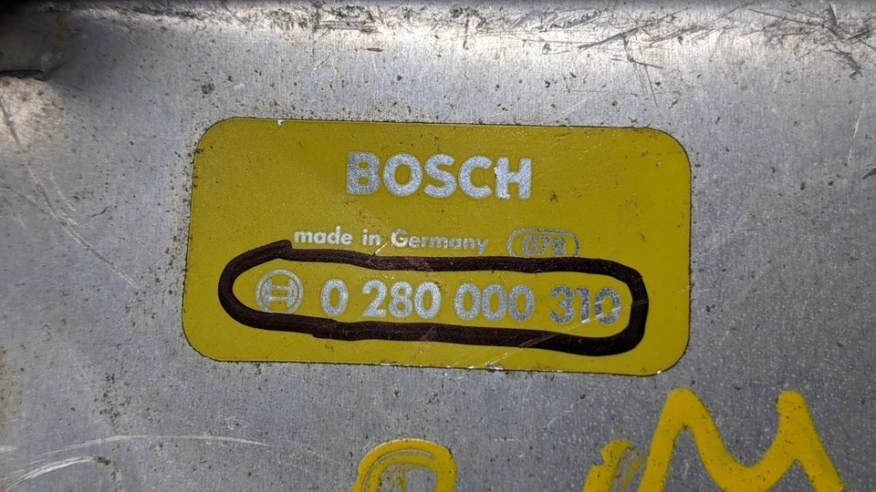 1984 1985 BMW E30 Jetronic 318I M10 Engine Computer Control ECM ECU 0280000310 - Image 2 of 2