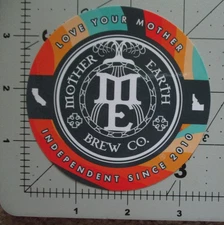 MOTHER EARTH BREW CO Boo Koo Kismet rb STICKER decal craft beer brewery brewing