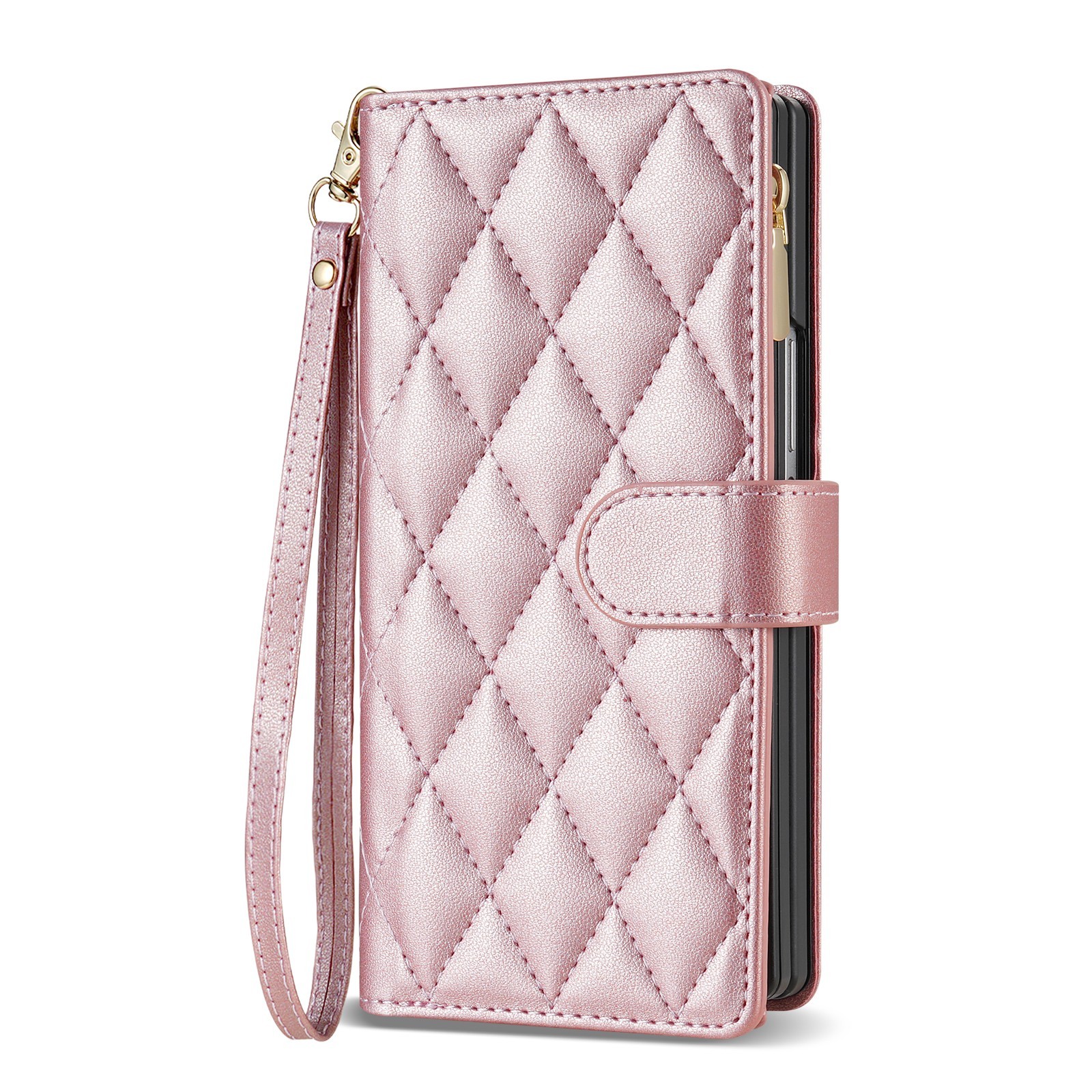 Plaid-Rose Gold