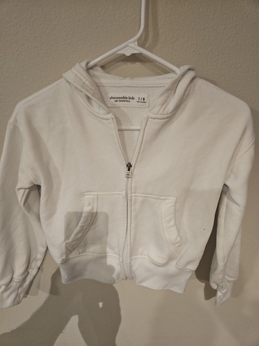 Gebrauchter Mädchen Hoodie "ABERCROMBIE KIDS" (7/8) mit Reißverschluss