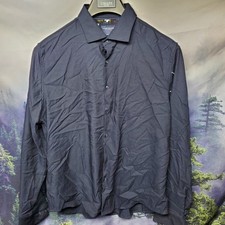 Denim  Flower Ricky Singh Men's Size Large Long Sleeve Button Up Dress Shirt