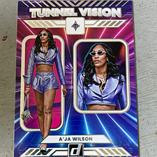 Panini 2025 Donruss WNBA Tunnel Vision A'ja Wilson Las Vegas Aces #13 Insert