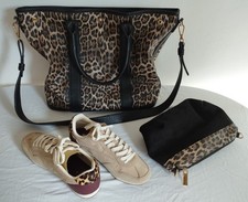 GROSSER LEO SHOPPER TRAGETASCHE CROSSBODY + SNEAKER ZARA EU 38